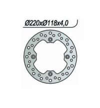 DISCO TRAVAO TRAS SUZ TS125R/DR350 NG044