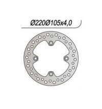 DISCO TRAVAO TRAS HONDA XR250/600/TRX400 NG043