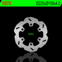 DISCO TRAVAO TRAS GAS GAS ONDULADO NG1057X