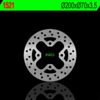 DISCO TRAVAO KAW KFX 450R NG 1521 Ø200XØ74X3,5