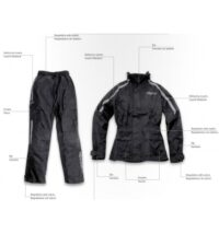 FATO CHUVA ACERBIS MATRIX SET II (2PCS) PRETO M