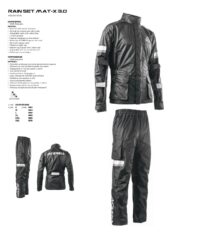 FATO CHUVA ACERBIS MAT-X 3.0 2PCS PR M