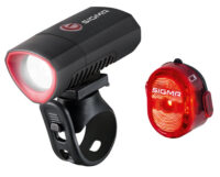 FAROL BICICLETA FRENTE E TRAS SIGMA BUSTER 300 +NUGGET II FLASH