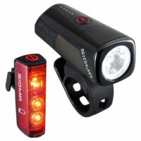 FAROL BICICLETA FRENTE SIGMA BUSTER 400 + BLAZE FLASH