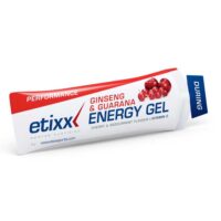 GEL ENERGETICO ETIXX GINSENG&GUARANA REDCURRANT-CHERRY 50GR