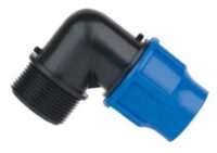 JOELHO COM ROSCA MACHO LOCK TYPE 16 X 3/4" BLUEZONE