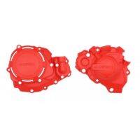 KIT PROTEÇOES MOTOR ACERBIS HONDA CRF 450 R (17-20) VERM