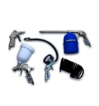 KIT PISTOLA+MANGUEIRA COMPRESSOR GOODYEAR GY05AK (5 PCS)