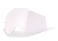 LENTE OCULOS MOTO 100% TRANSPARENTE ANTI-FOG