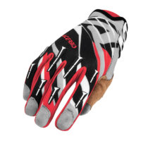 LUVAS ACERBIS MX2 PRETO/VERM S