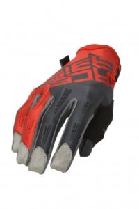 LUVAS ACERBIS MX X-H VERM/CINZ XL