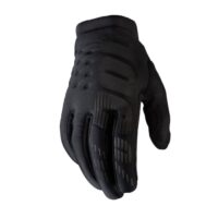LUVAS TERMICAS 100% BRISKER PRETO/CINZA M