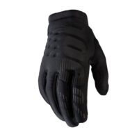 LUVAS TERMICAS 100% BRISKER PRETO/CINZA L