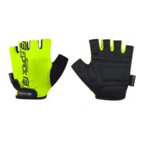 LUVAS CICLISMO FORCE KID CRIANÇA AM FLUO M