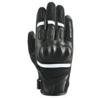 LUVAS MOTO OXFORD PELE RP-6S PRT/BRANCO XXL