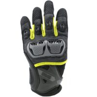 LUVAS MOTOCICLISMO IXS TOUR LT MONTEVIDEO-AIR PRETO/AMARELO
