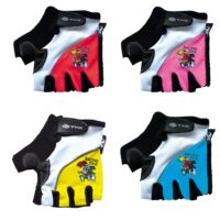 LUVAS CICLISMO TEKMAX CRIANÇA DK KID103 AZ/BR XXS