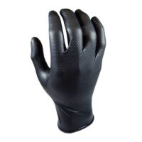 LUVAS TRABALHO LATEX T/ENF REFORÇ JUBA PRETO L/9