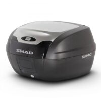 MALA MOTO SHAD SH40 PRETO/ALUMINIO