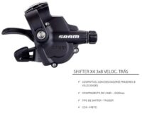 MANIPULO SHIFTER SRAM X4 8V