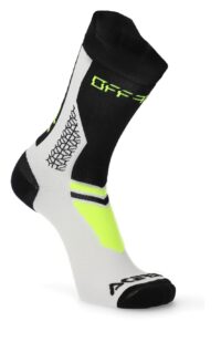 MEIAS ACERBIS MTB TRACK PRETO/AMARELO L/XL
