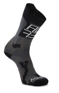 MEIAS ACERBIS MTB TRACK PRETO/CINZA L/XL