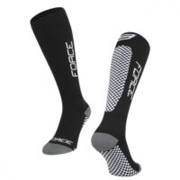 MEIAS CICLISMO FORCE F TESSERA PR/BR S/M