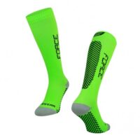 MEIAS CICLISMO FORCE F TESSERA FLUO/PR S/M