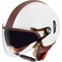 CAPACETE ABERTO X60 CRUISE NEXX BRANCO/CASTANHO M