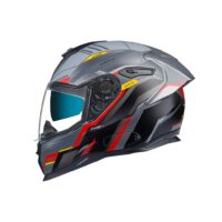 CAPACETE NEXX SX.100R GRIDLINE CZ/VERM MATE XL
