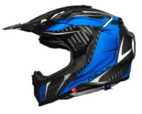 CAPACETE NEXX X.WRL ATIKA AZUL/BRANCO L