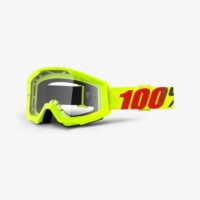 OCULOS MOTO 100% STRATA MERCURY C/LENTE TRANSP.