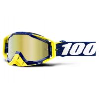 OCULOS MOTO 100% RACECRAFT BIBAL/NAVY C/LENTE TRUE ESP.