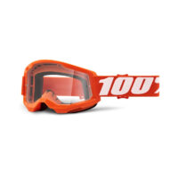 OCULOS 100% STRATA 2 LARANJA C/LENTE TRANSPARENTE