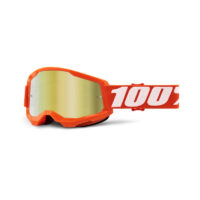 OCULOS 100% STRATA 2 LARANJA C/LENTE DOURADA ESPELHADA
