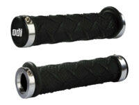 PUNHOS MOTO ODI X-TREME ATV LOCK-ON PR/PRATA VICMA