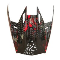 PALA CAPACETE ACERBIS ONWAY VERMELHO