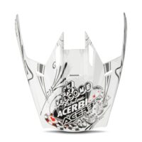 PALA CAPACETE ACERBIS GAMBLER BRANCO