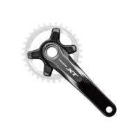 JOGO PEDALEIRO BIC SHIMANO XT 175 S/RODA PEDALEIRA