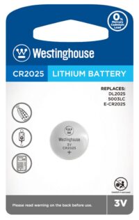 PILHA WESTINGHOUSE LITIO 3V CR2025