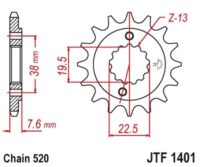 PINHAO JTF1401-13D SUZ LTZ/LTR