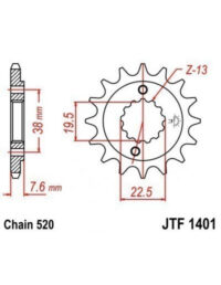 PINHAO JTF1401-14D (SUZ LTZ/LTR)