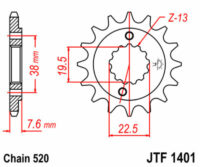 PINHAO JTF1401-15D (SUZ LTZ/LTR)