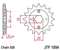 PINHAO JTF1554-15D