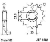 PINHAO JTF1581-16D (YA)