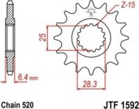PINHAO JTF1592-15D ATV YA YFM 700