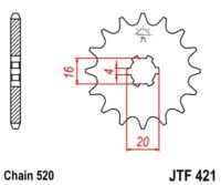 PINHAO JTF421-12D