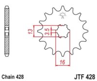 PINHAO JTF428-13D