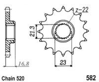 PINHAO JTF582-16D YA XJ600