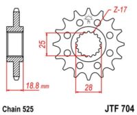 PINHAO JTF704-16RB